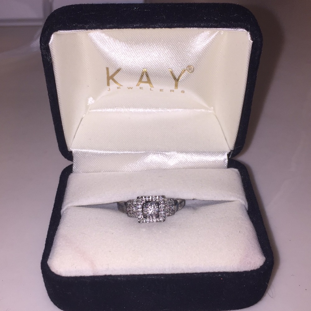 Kay Jewelers ring with small diamond